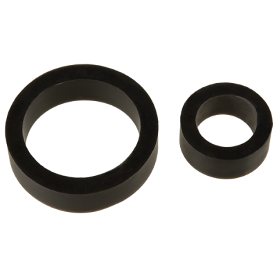 Premium Silicone Cock Rings x2