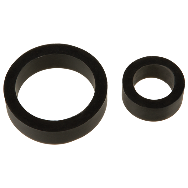 Premium Silicone Cock Rings x2