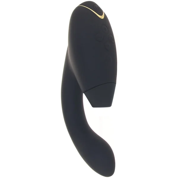 Womanizer DUO 2 Silicone Pleasure Air Clitoral & G-Spot Stimulator - Black