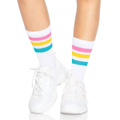 Pride Crew Socks One Size Pansexual