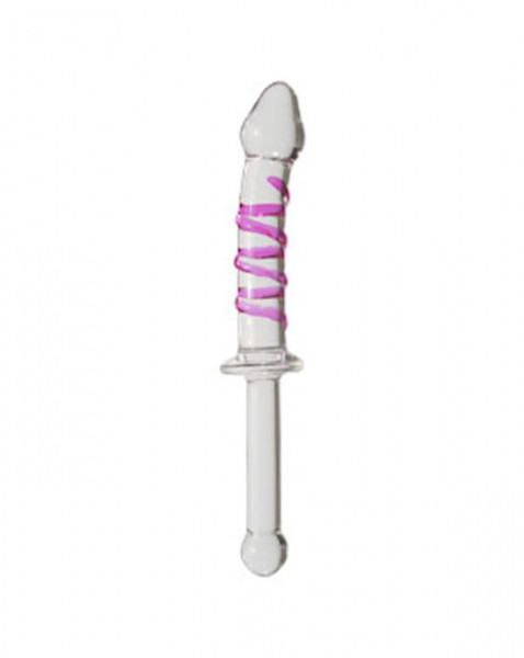 The Glass Thruster - Pink - 10 Inch