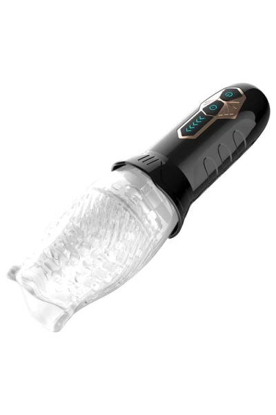Adam and Eve Gawk Gawk 9" Spinning & Vibrating Deep Throat Masturbator