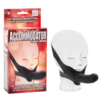 Calexotics The Accommodator Black Latex Dong