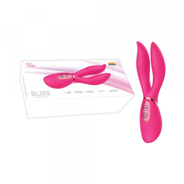 Bliss Duo 7 Function Pink Vibrator