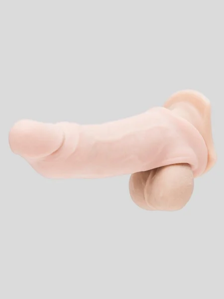 Lovehoney Real-Feel Penis Extender 1.5 Inch with Ball Loop - Flesh Pink