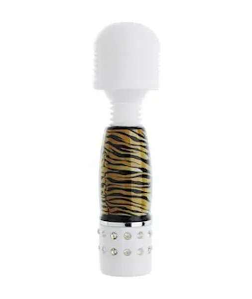 Mini Diamond Wand - Tiger Print - Brown -  4 Inch — image 2 of 2