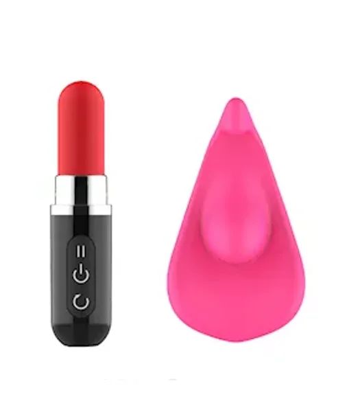 Abby Lipstick Remote Control Wearable Vibrator - Pink — image 10 of 10