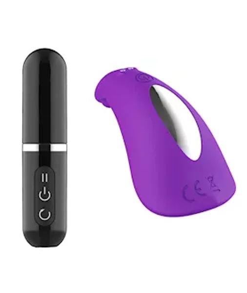 Abby Lipstick Remote Control Wearable Vibrator - Purple — image 7 of 10