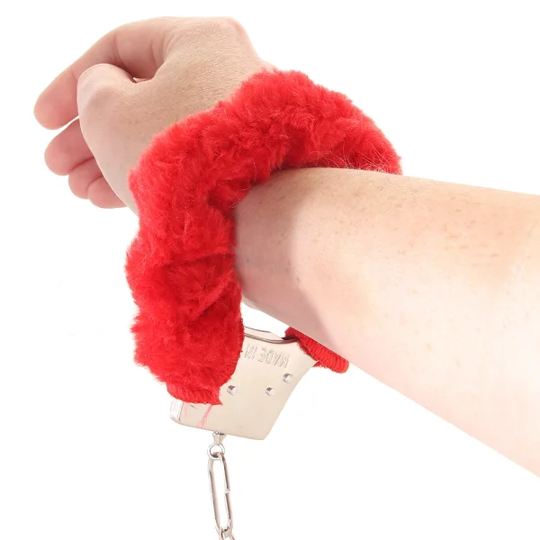 Playful Furry Cuffs with Keys