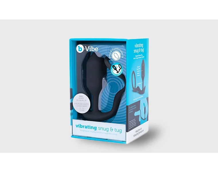 b-vibe Vibrating Snug & Tug - Medium