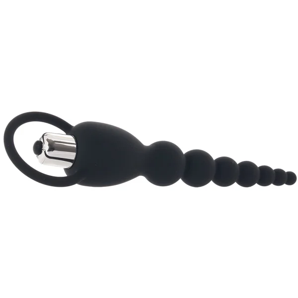 Adam & Eve Vibrating Silicone Anal Beads