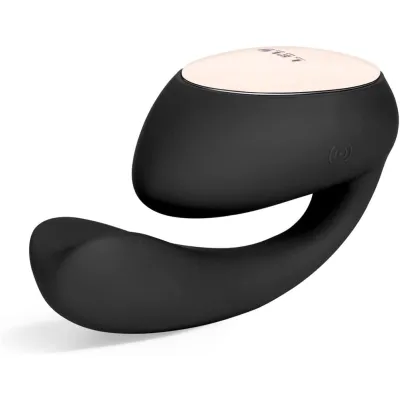 LELO IDA Wave Dual Vibrator Black for Women with 2 Powerful Motors and 10 Vibrations Settings