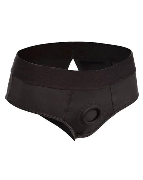 Boundless Backless Brief - Black - S/m