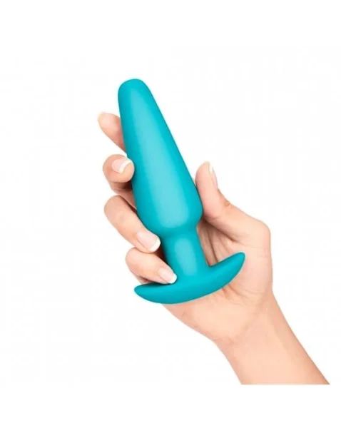 B-vibe Anal Training And Education Set - Teal - 5.2 Inch