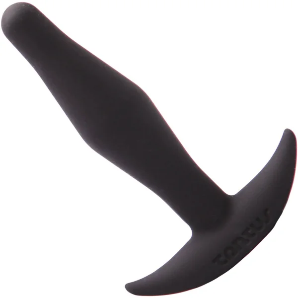Little Flirt Silicone Butt Plug By Tantus - Black