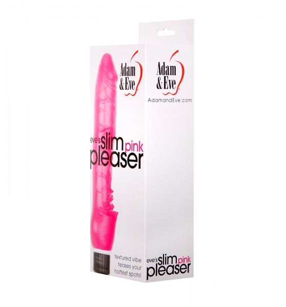 Adam & Eve Eve's Slim Pink Pleaser
