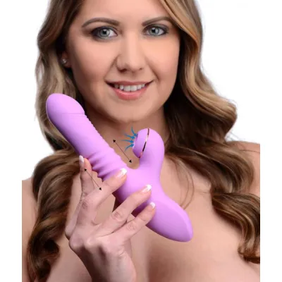 Shegasm Pro Thrust Thrusting Suction Rabbit Vibrator