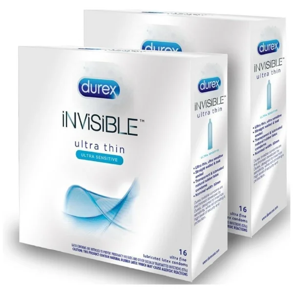 Durex Invisible Super Thin Condoms