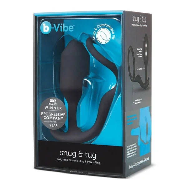 b-Vibe Snug and Tug Ring and Weighted Butt Plug — image 10 of 11