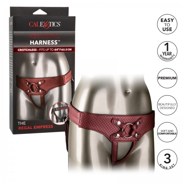 The Regal Empress Strap-On Harness