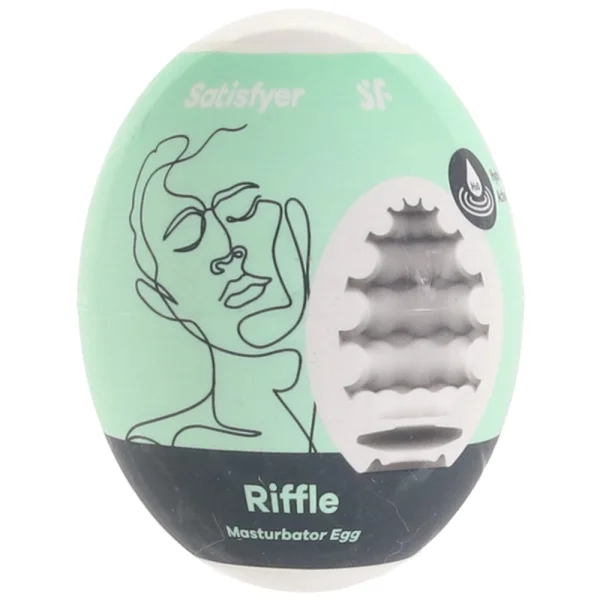 Satisfyer &#39;Riffle&#39; Penis Stroker Egg