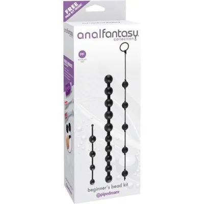 Anal Fantasy Collection Beginners Bead Kit Black