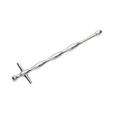 Corkscrew Penis Plug Silver