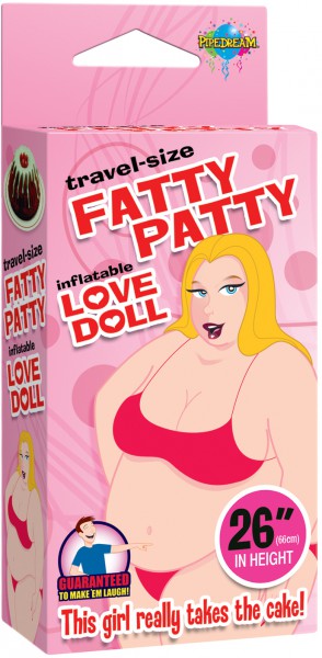 Travel Size Fatty Patty Blow Up Doll