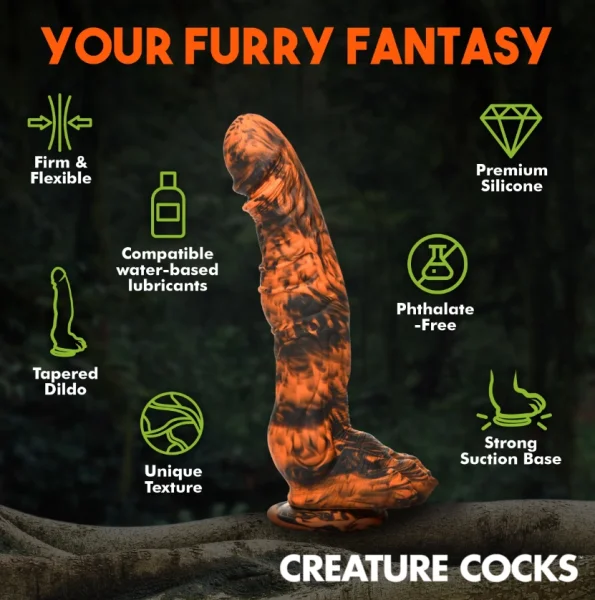 Creature Cocks - Sabertooth Silicone Dildo — image 6 of 7