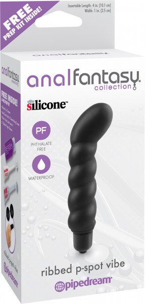 Ribbed Prostate Massager