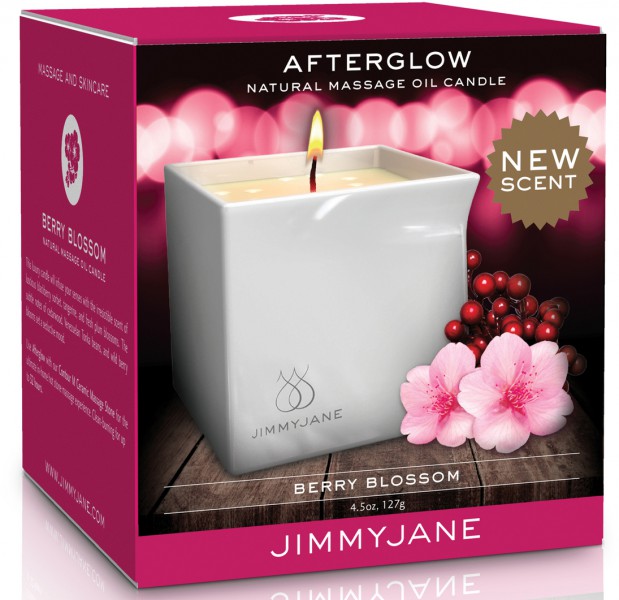 Afterglow Massage Candle Berry Blossom