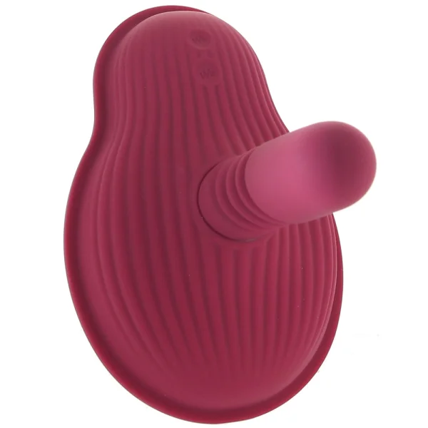 Dual Rider Thrust & Grind Silicone Rechargeable Grinding Vibrator With Remote By CalExotics