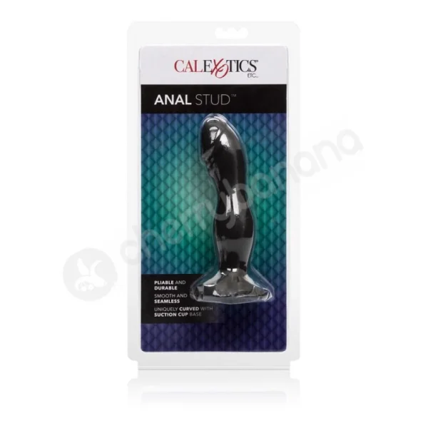 Black Silicone Anal Stud