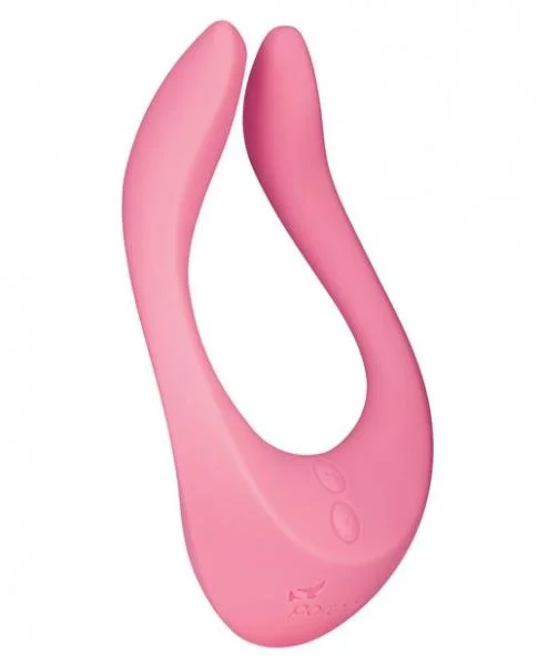Satisfyer Partner Multifun 2 Pink Couples Vibrator — image 6 of 8