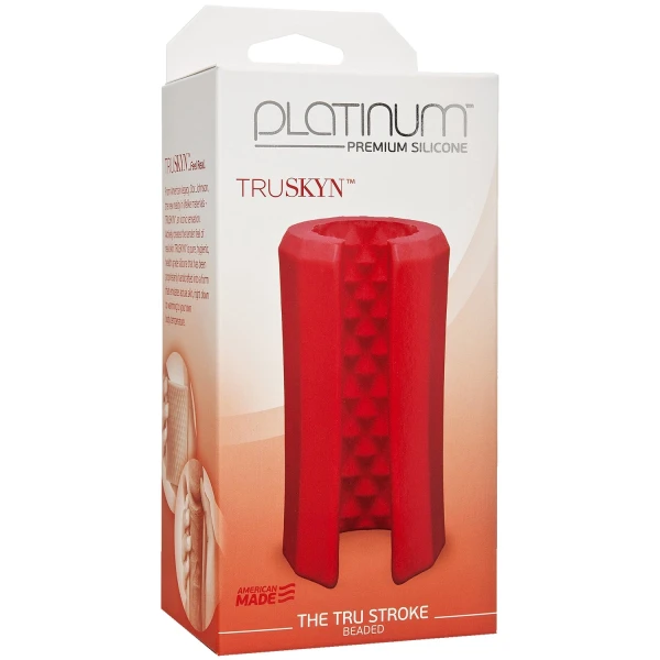 Platinum The Tru Stroke Beaded - Red — image 4 of 4