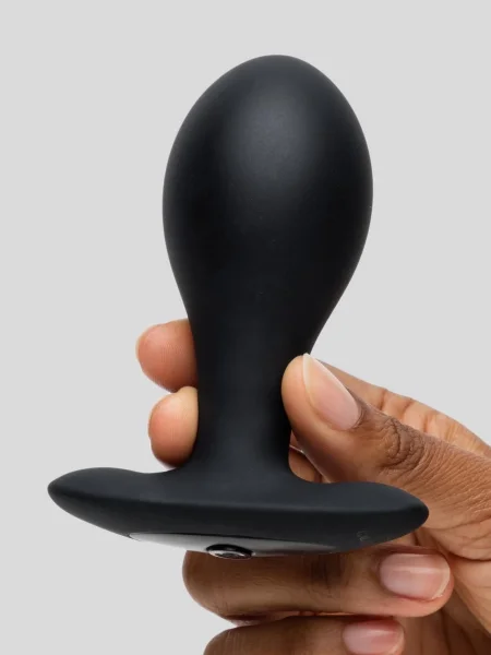 Inflatable Weighted Butt Plug 3.25 Inch
