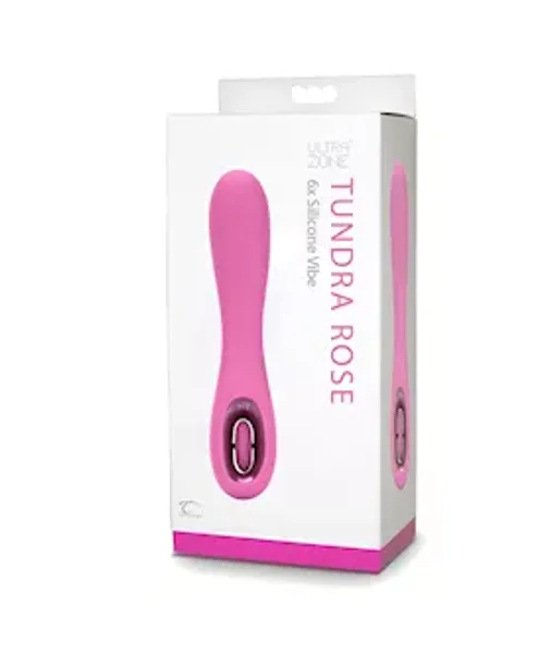 Ultrazone Tundra Rose 6x Silicone Vibe - Pink — image 4 of 4