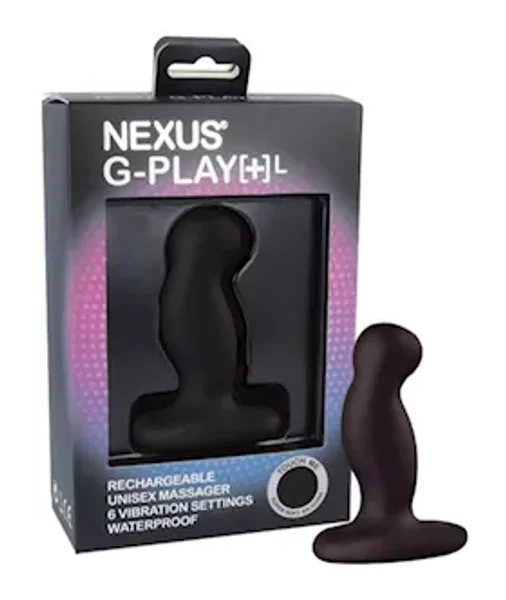 G-play Plus Unisex Vibrator  - Black - Large — image 2 of 2