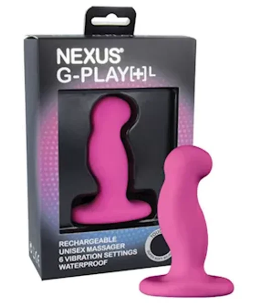 G-play Plus Unisex Vibrator  - Pink - Large — image 2 of 2