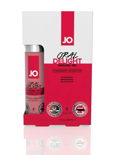 JO Oral Delight Strawberry Arousal Gel 1oz — image 4 of 4