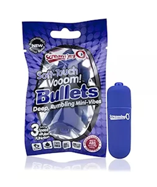 Soft Touch Vooom Vibrating Bullet - Blue — image 8 of 8
