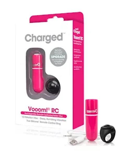 Vooom Remote Control Vibrating Bullet - Pink — image 12 of 14