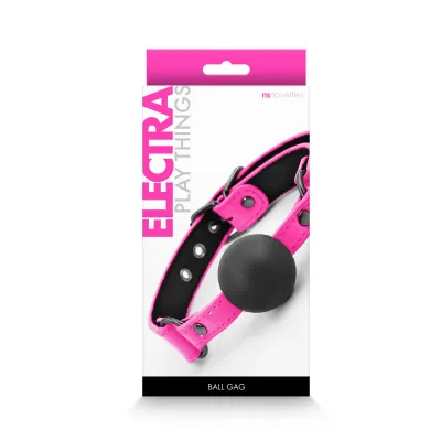 Electra Play Things Ball Gag Pink
