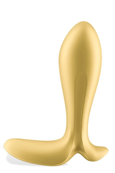 Satisfyer Intensity Plug 4.4" Vibrating Butt Plug with Connect App Control