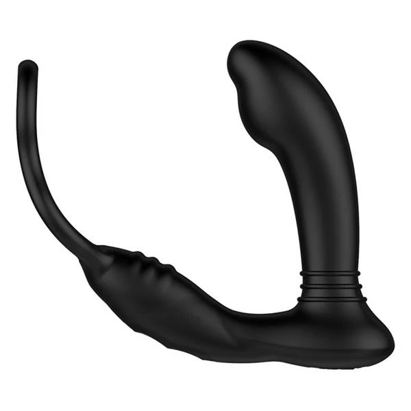 Nexus SIMUL8 Silicone Prostate Massager with Dual Cock Ring