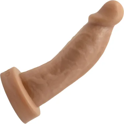 WEE Daddy Diedrich 6 25 Platinum Silicone Realistic Dildo By Dee s Big Daddies Vanilla