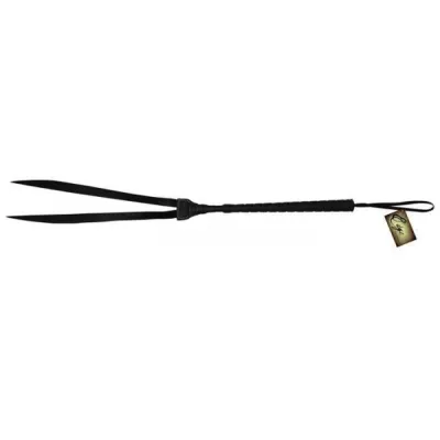 Sportsheets Edge Dragon Kiss Forked Whip Black