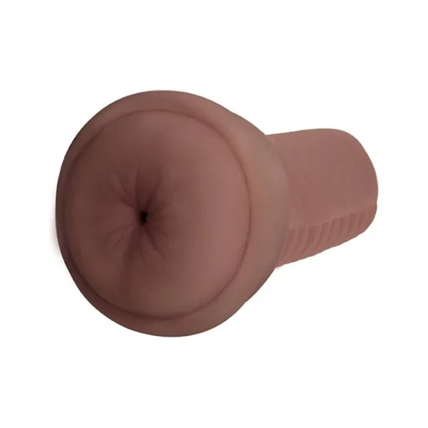 Mistress Dual Density Vibrating Ass Stroker Angel Dark — image 5 of 6