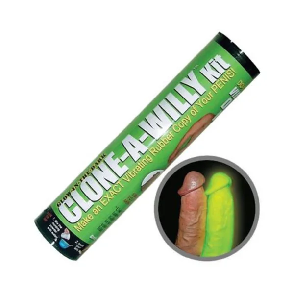 Clone A Willy Kit Vibrating Dildo Mold - Glow In The Dark