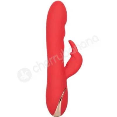 Jack Rabbit Signature Heated Silicone Ultra Soft Plush Rabbit Vibrator